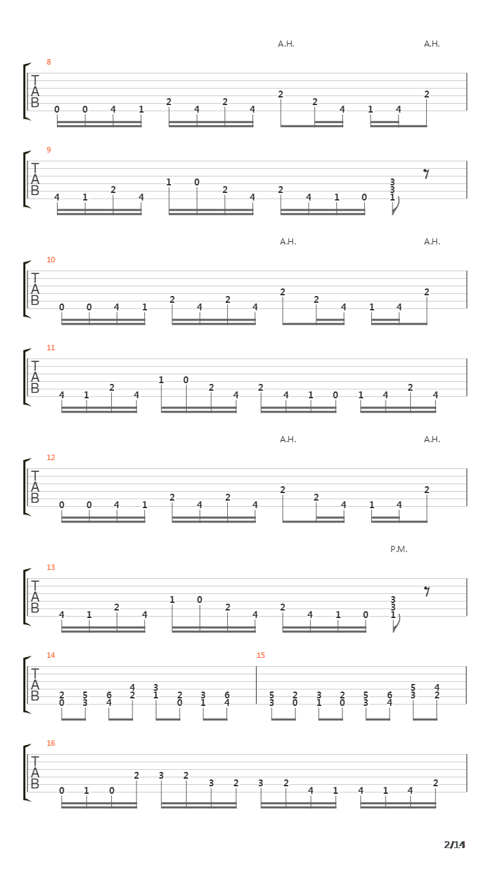 Backwards Marathon吉他谱