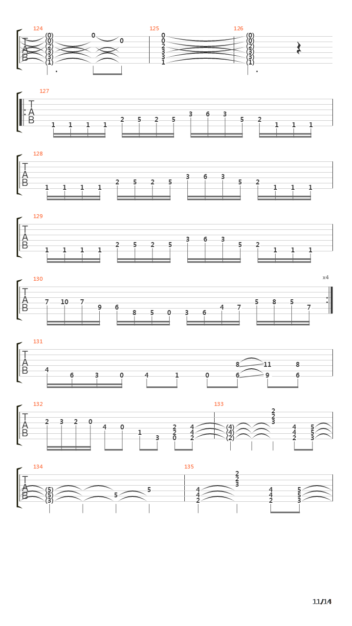 Backwards Marathon吉他谱