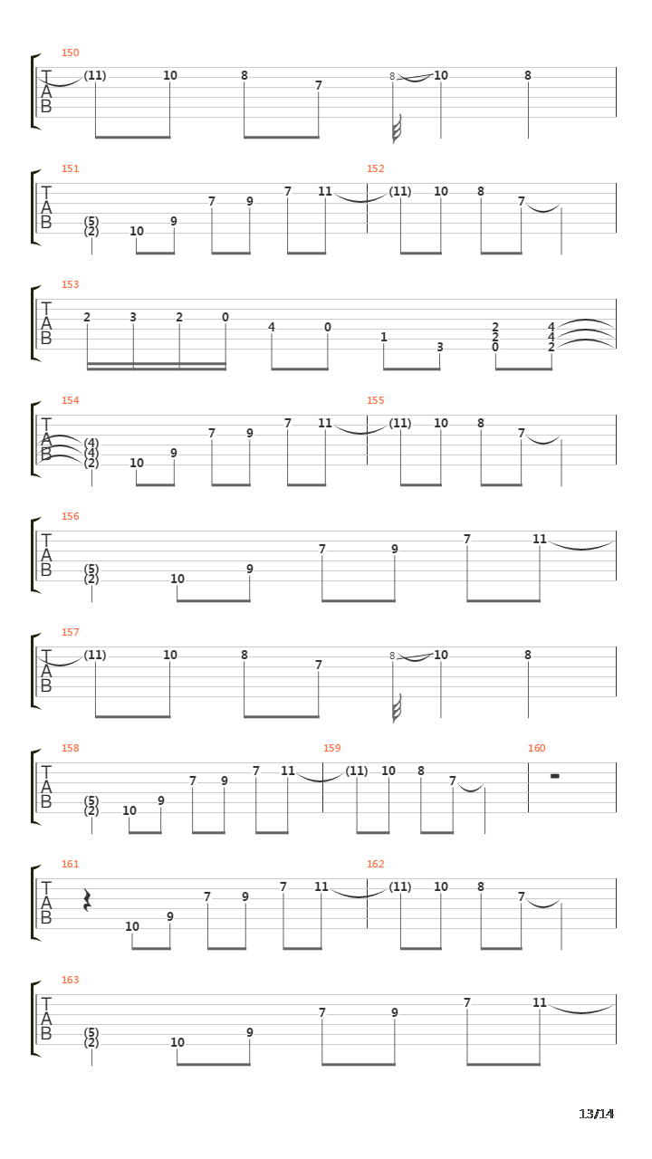 Backwards Marathon吉他谱