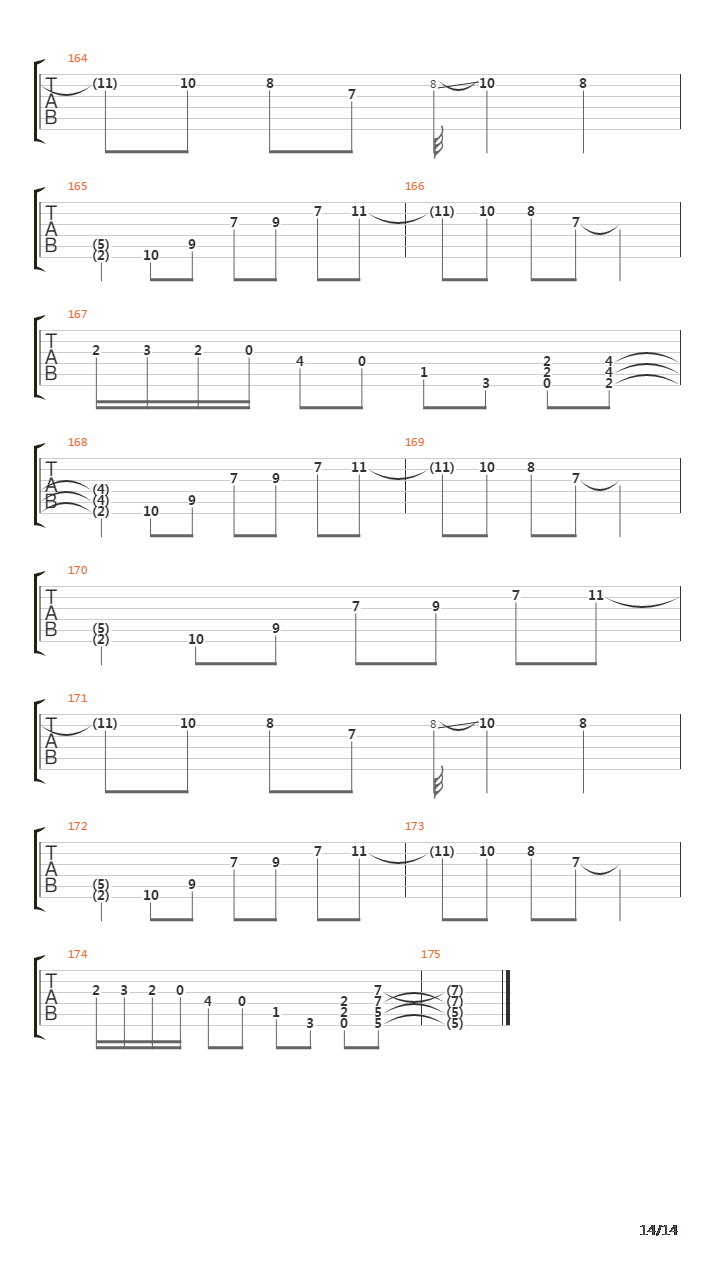 Backwards Marathon吉他谱