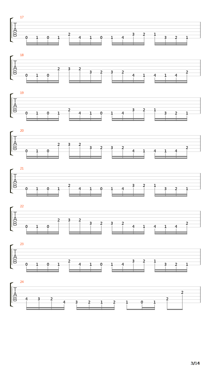 Backwards Marathon吉他谱