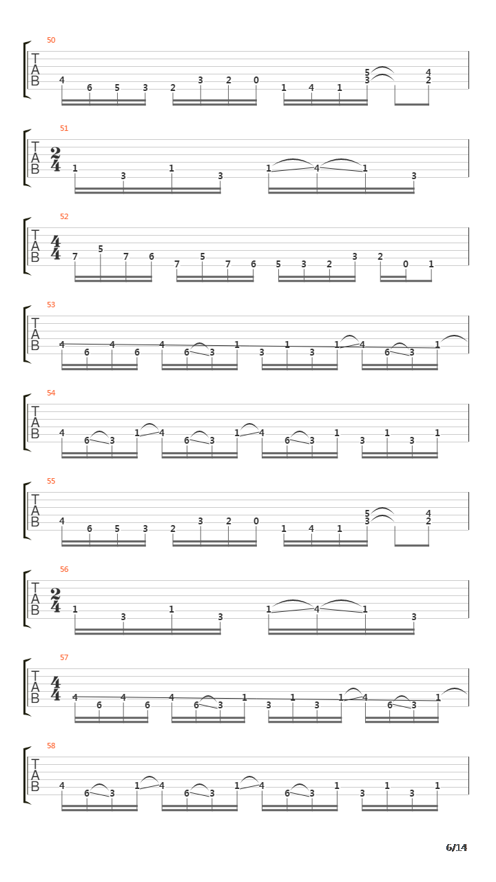 Backwards Marathon吉他谱