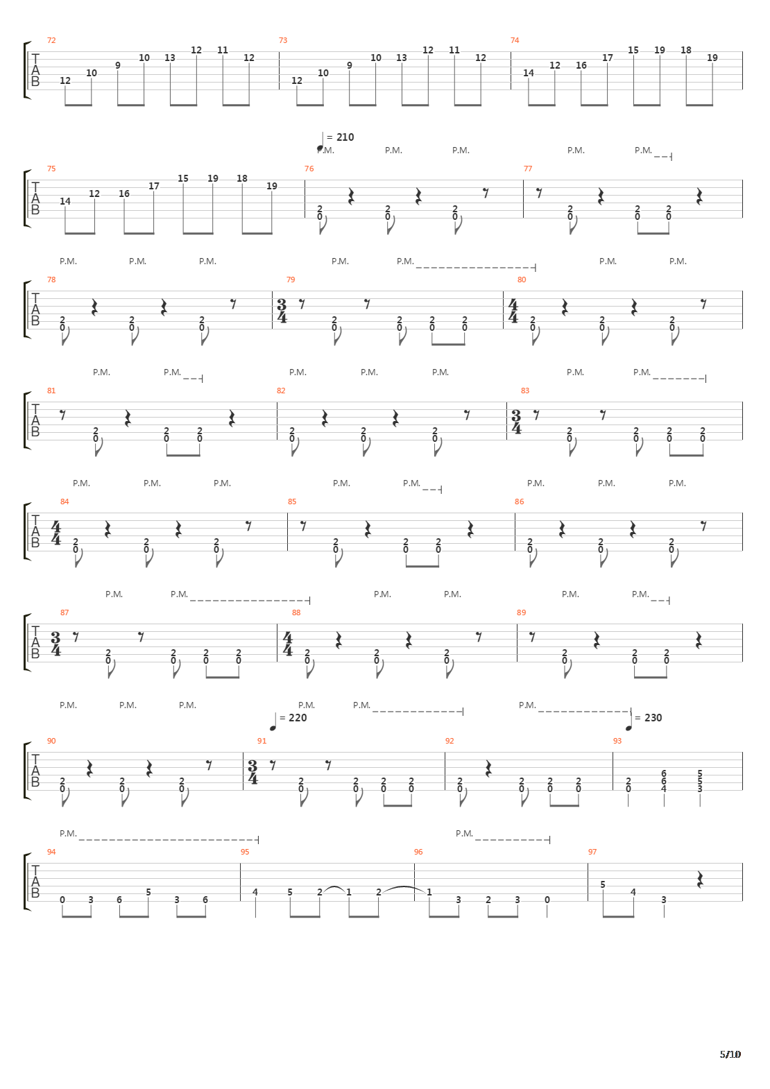 Primer吉他谱