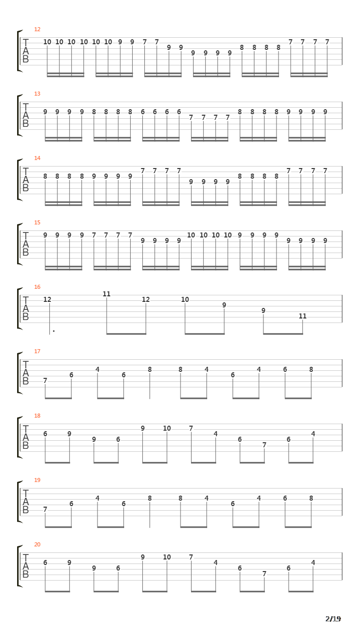 Primer吉他谱