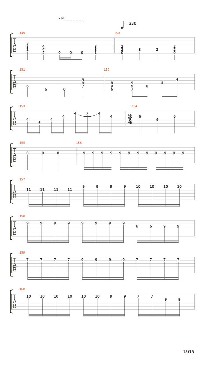 Primer吉他谱