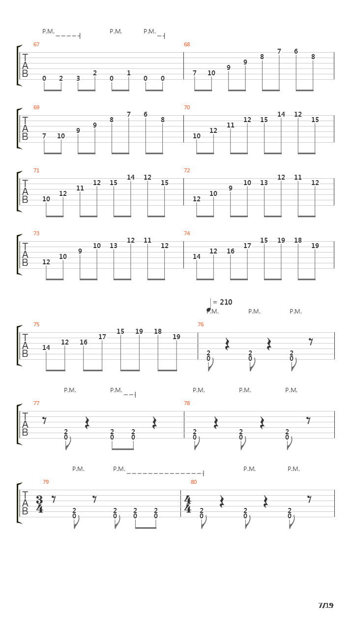 Primer吉他谱