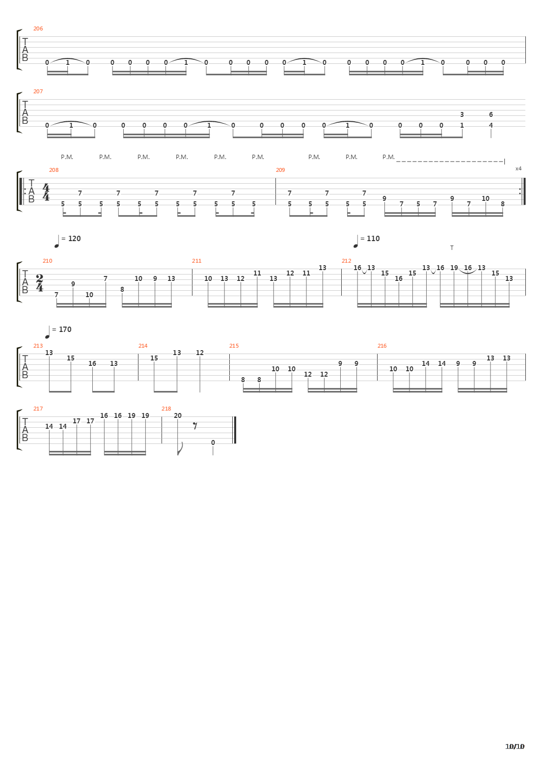 Telos吉他谱