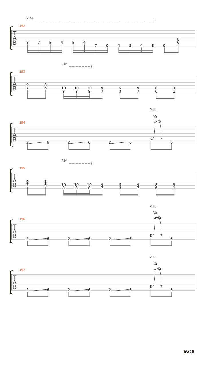 Telos吉他谱