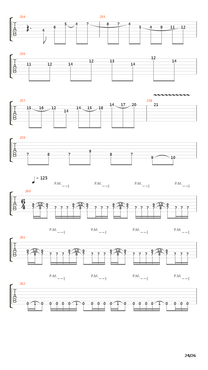 Telos吉他谱