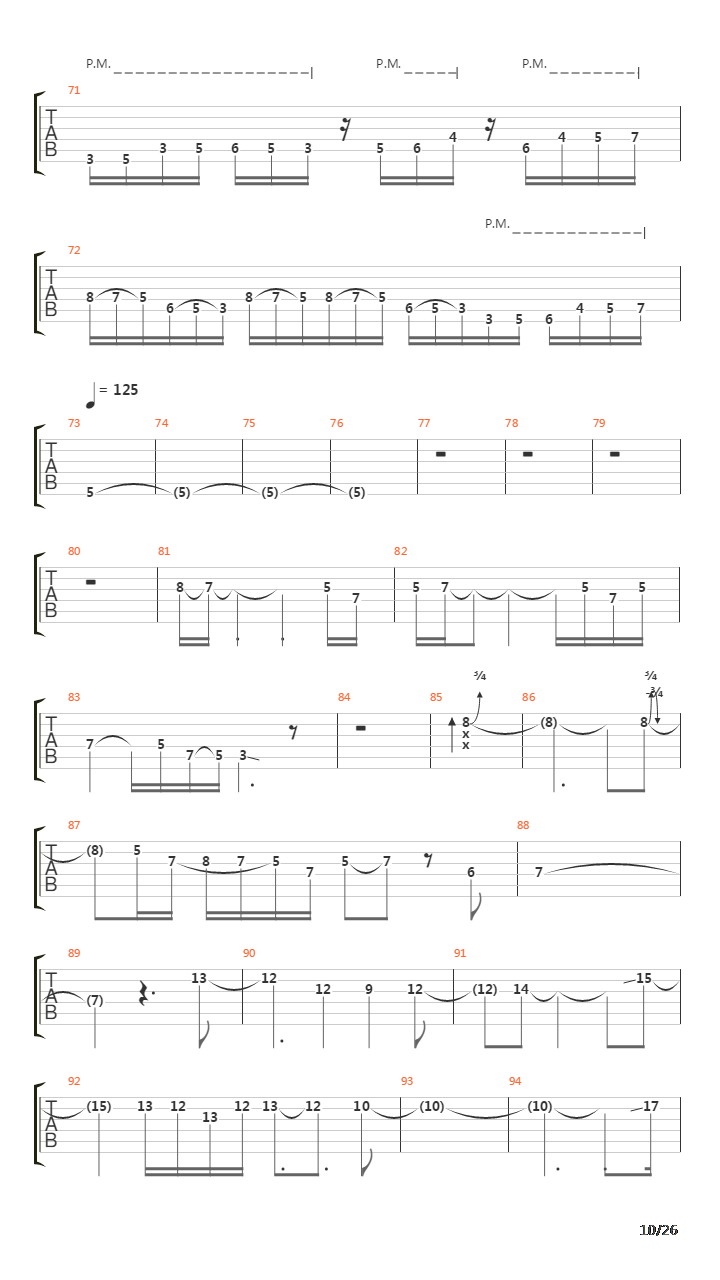Telos吉他谱