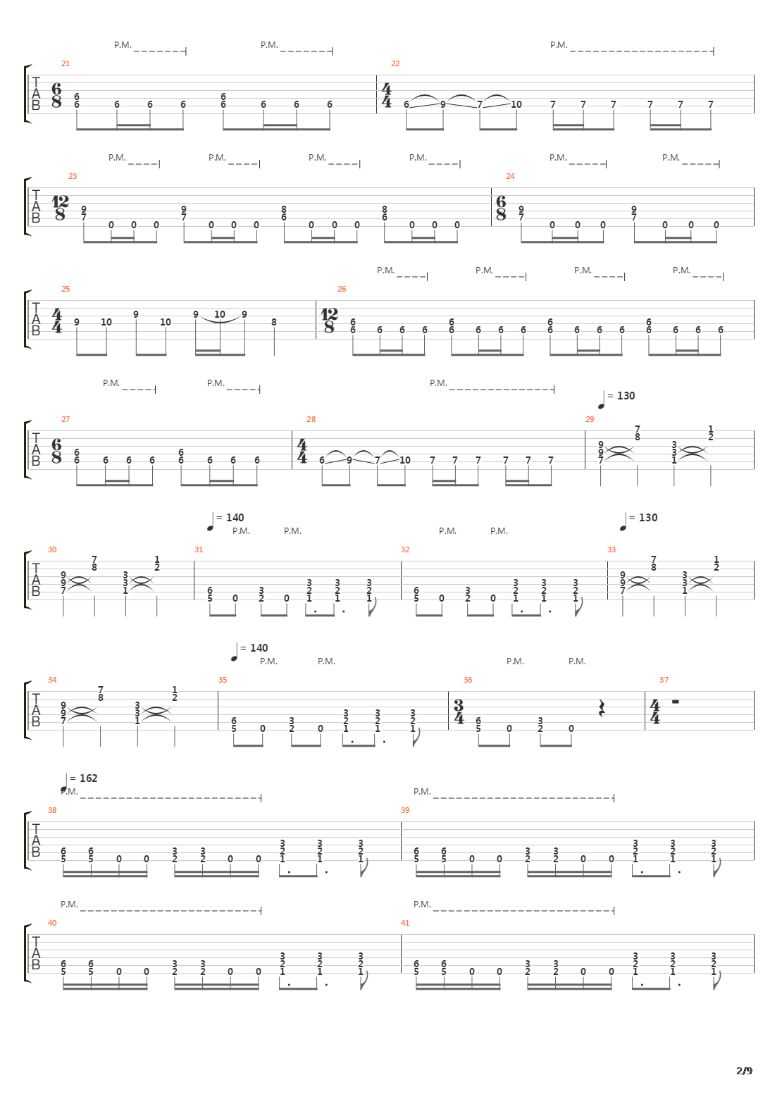 Use Of A Weapon吉他谱