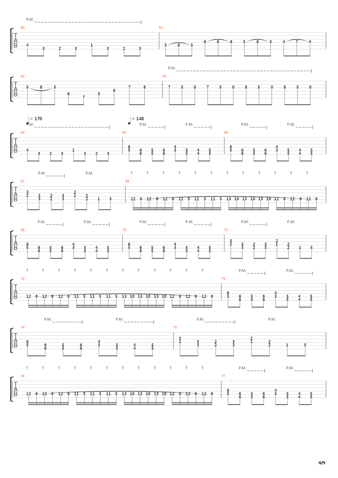 Use Of A Weapon吉他谱