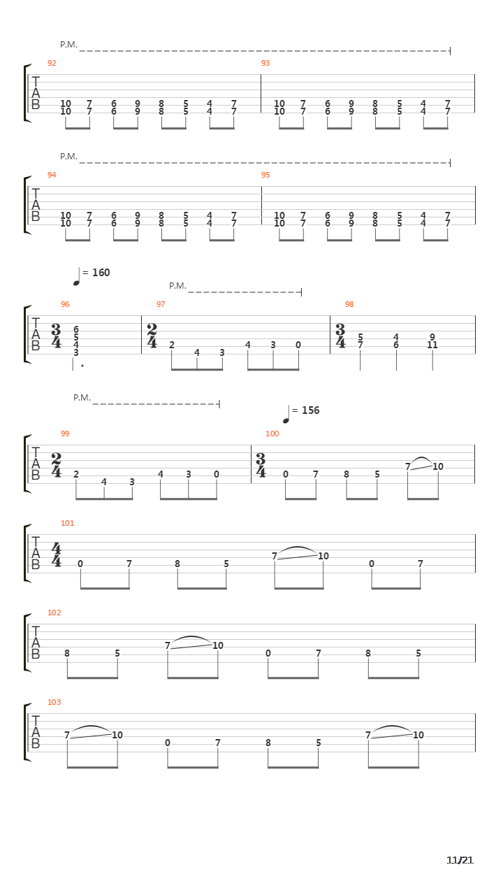 Use Of A Weapon吉他谱