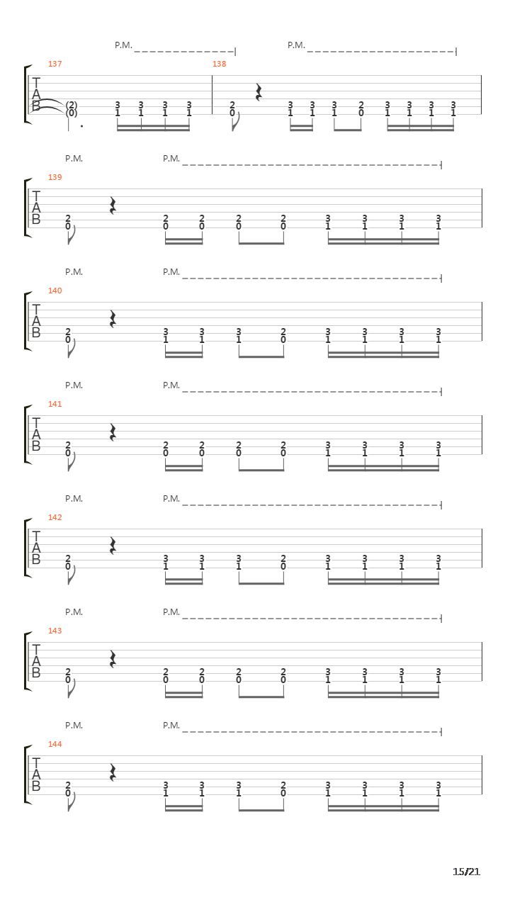 Use Of A Weapon吉他谱