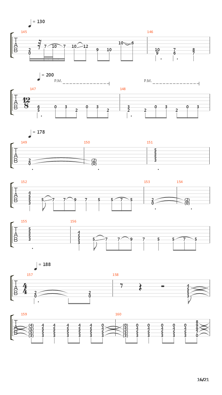 Use Of A Weapon吉他谱