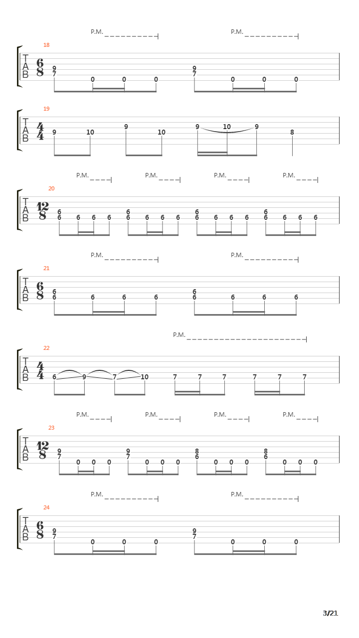 Use Of A Weapon吉他谱