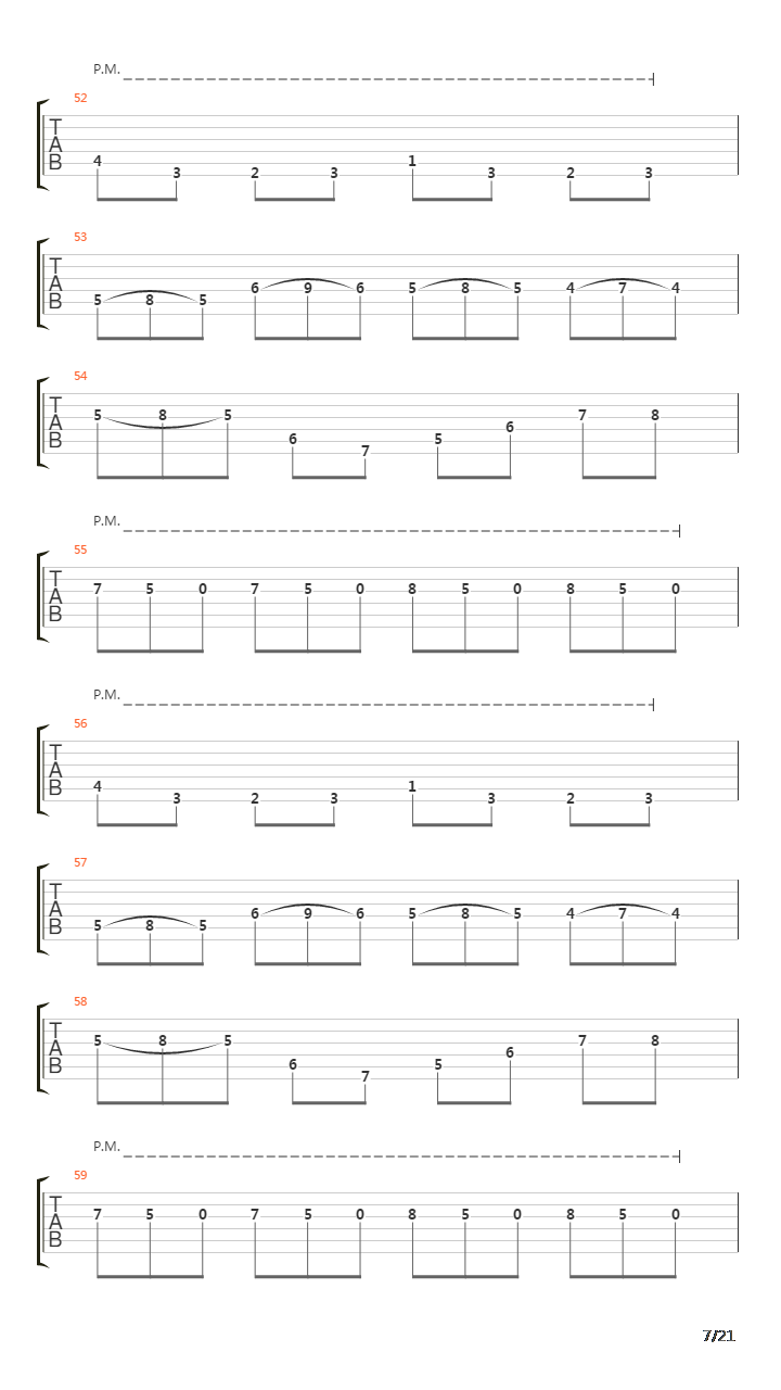 Use Of A Weapon吉他谱