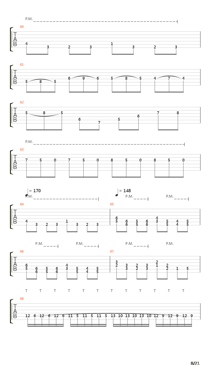 Use Of A Weapon吉他谱