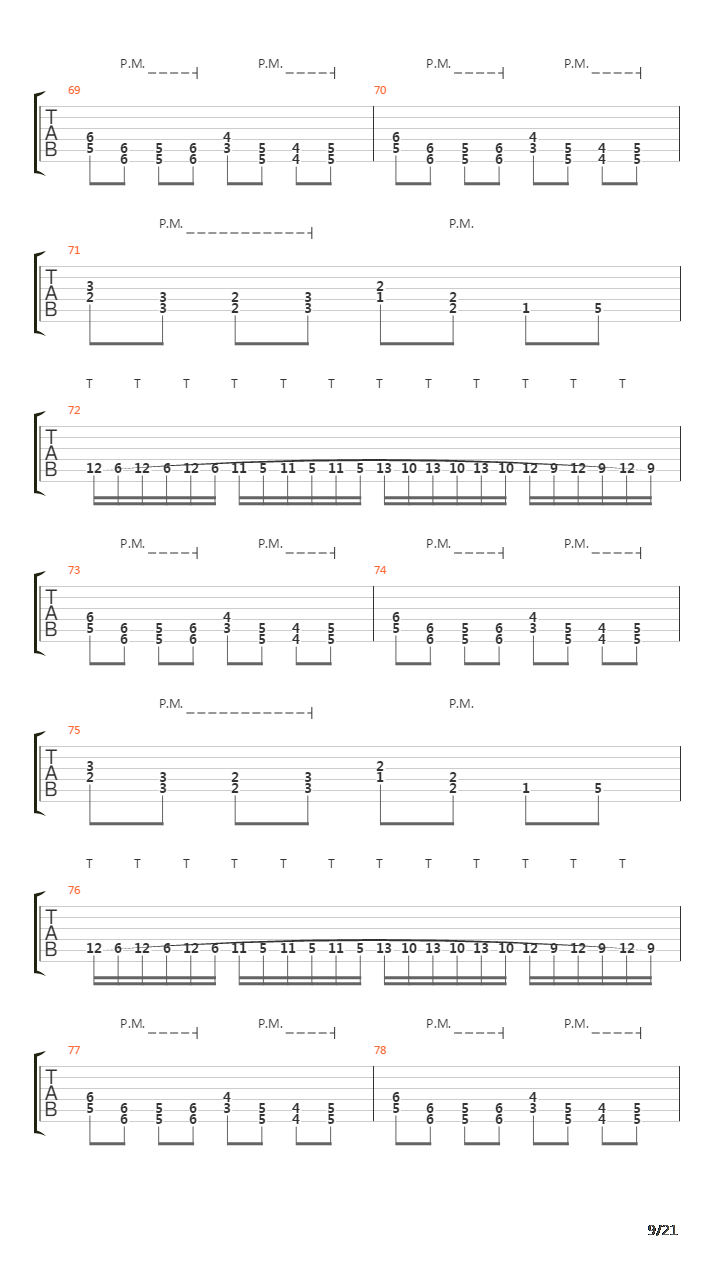 Use Of A Weapon吉他谱