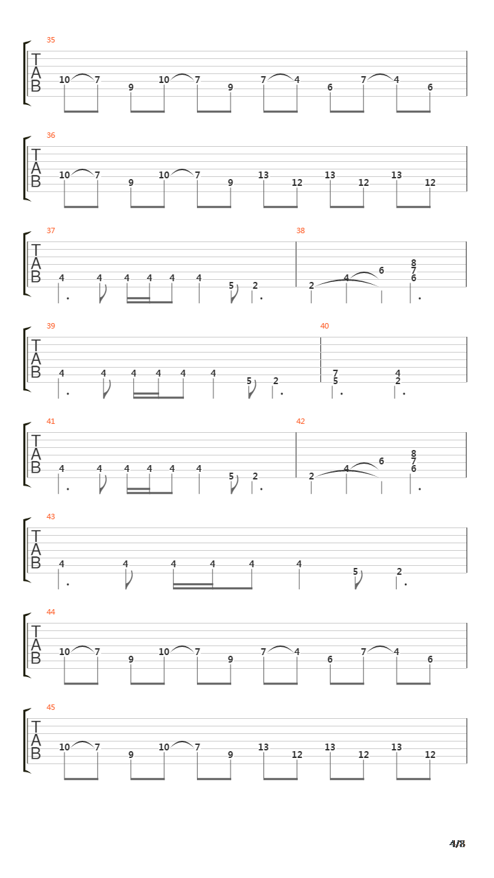 Chromatic Horizon吉他谱