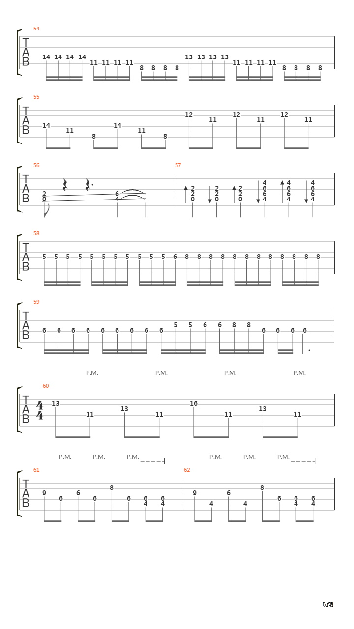 Chromatic Horizon吉他谱