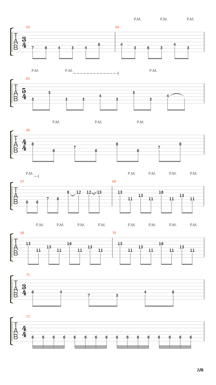 Chromatic Horizon吉他谱