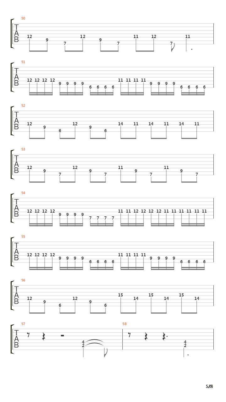 Chromatic Horizon吉他谱