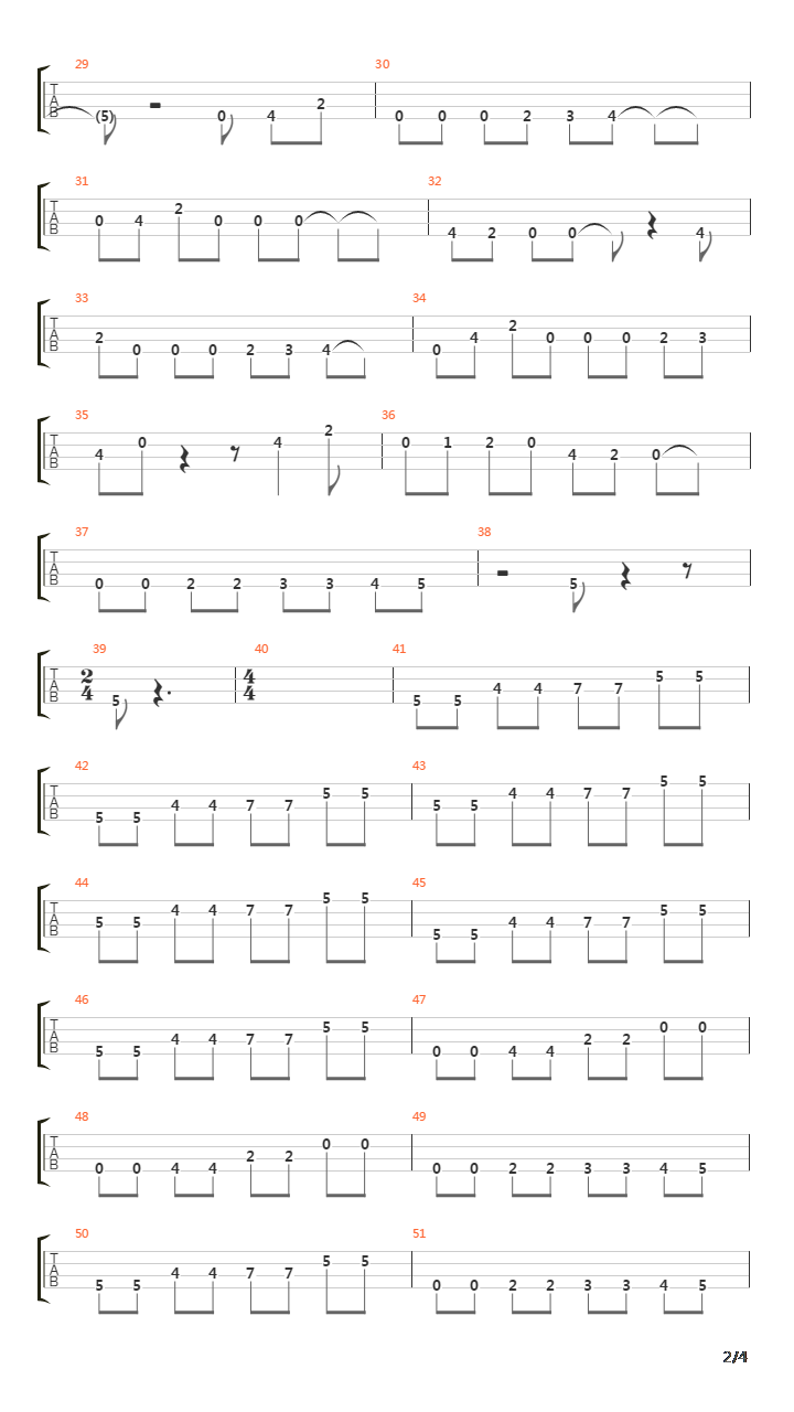 Ne Spavaj Mala Moja Muzika Dok Svira吉他谱