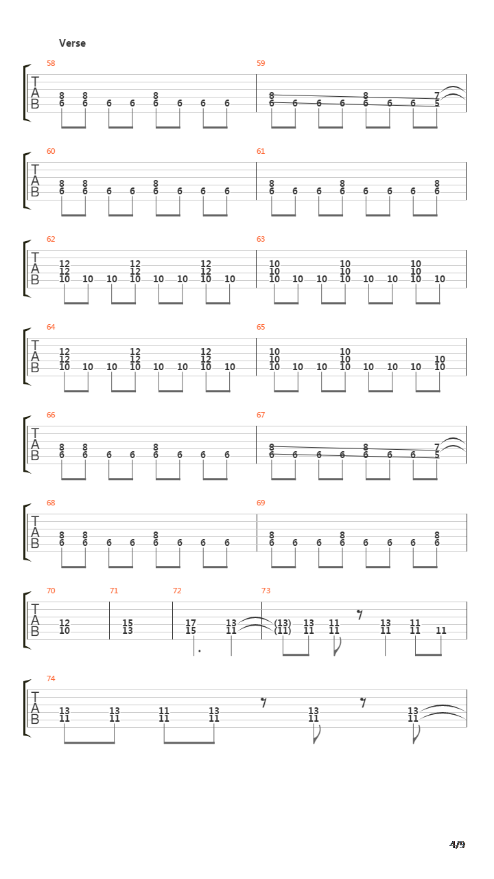 Cradle Of Love吉他谱