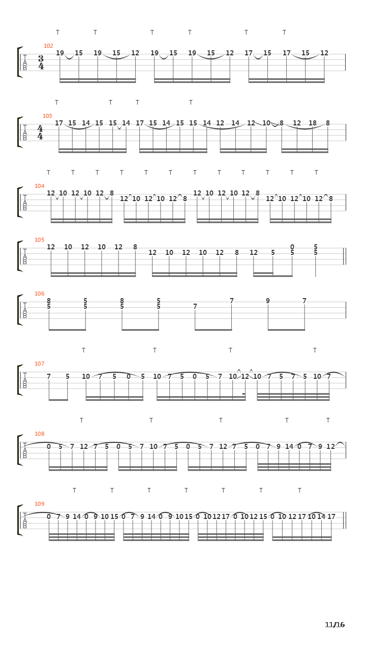 7718 3a17吉他谱