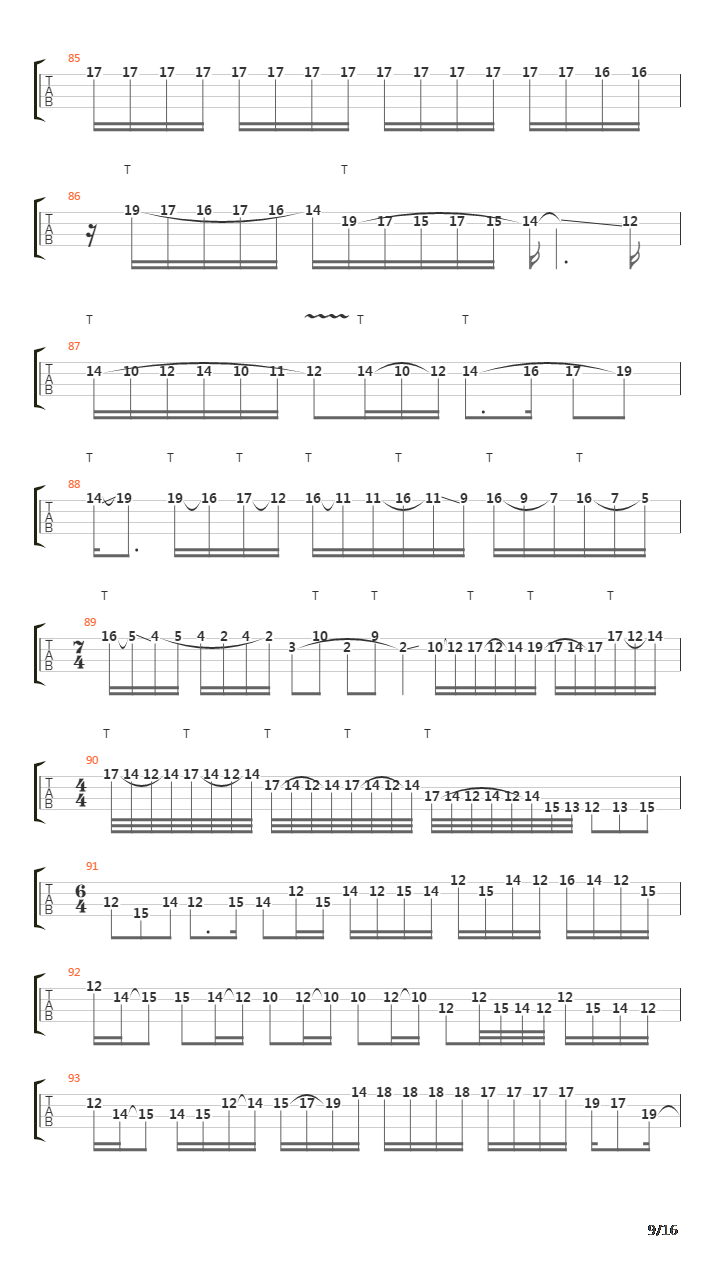 7718 3a17吉他谱