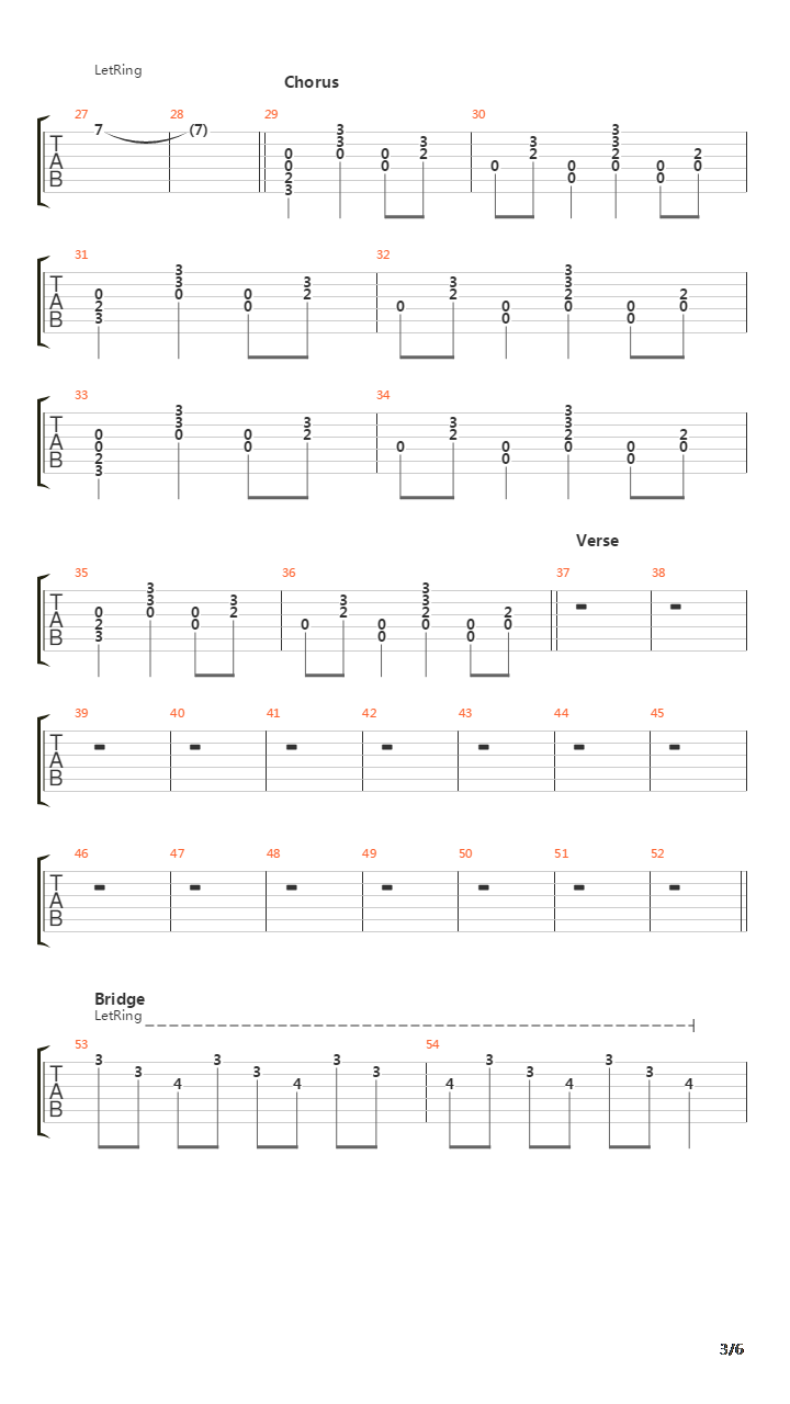 Deep吉他谱