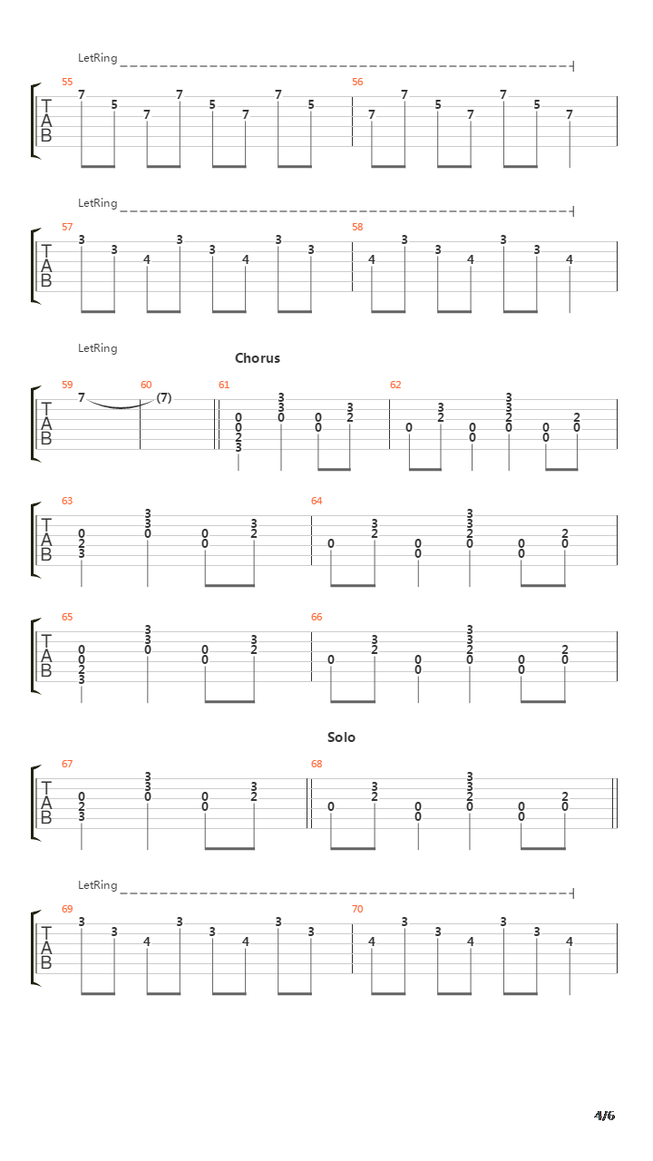 Deep吉他谱