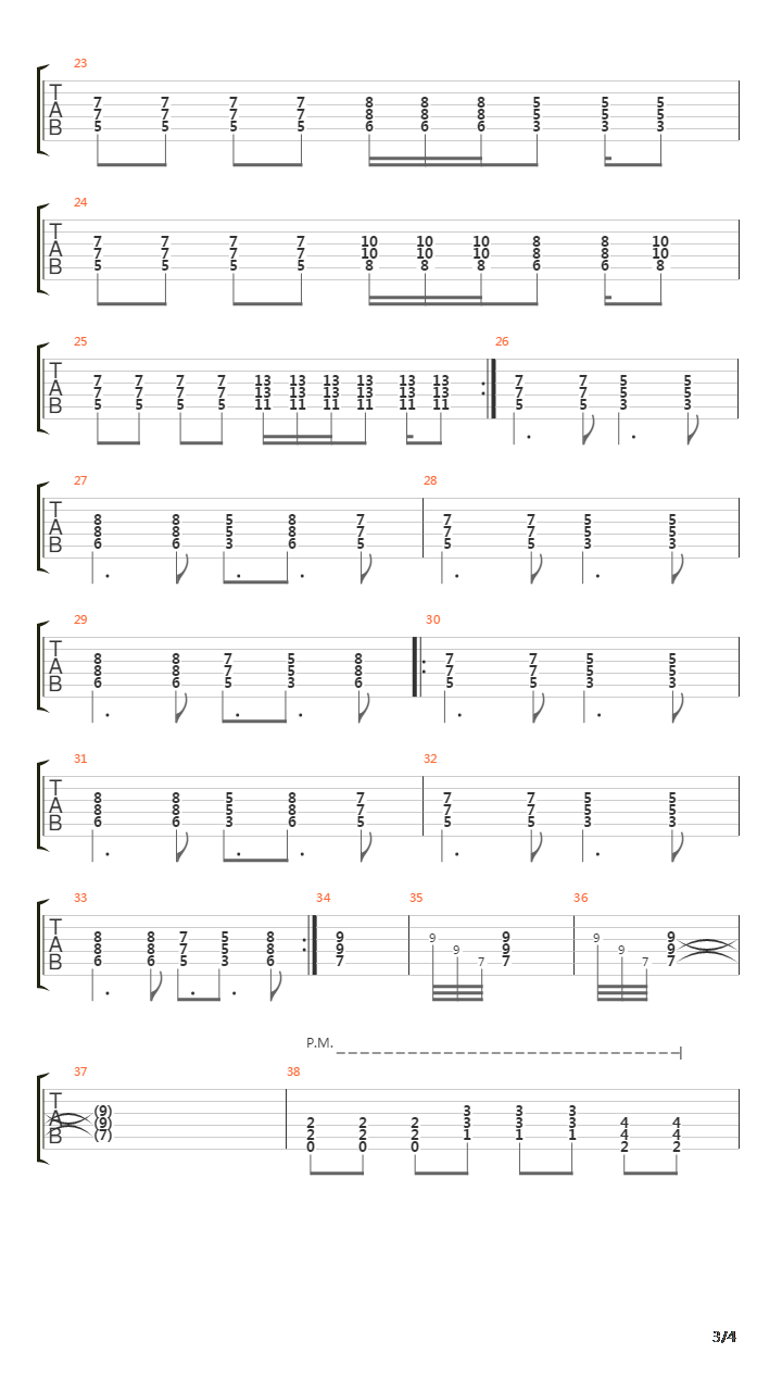 A吉他谱