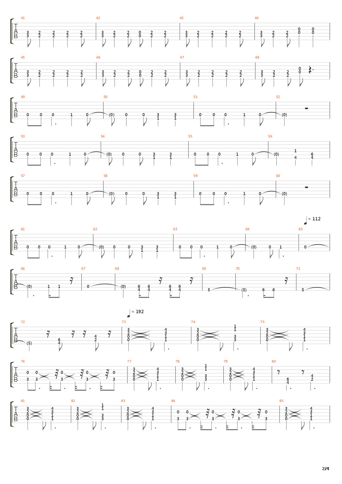 Shades Of Gray吉他谱