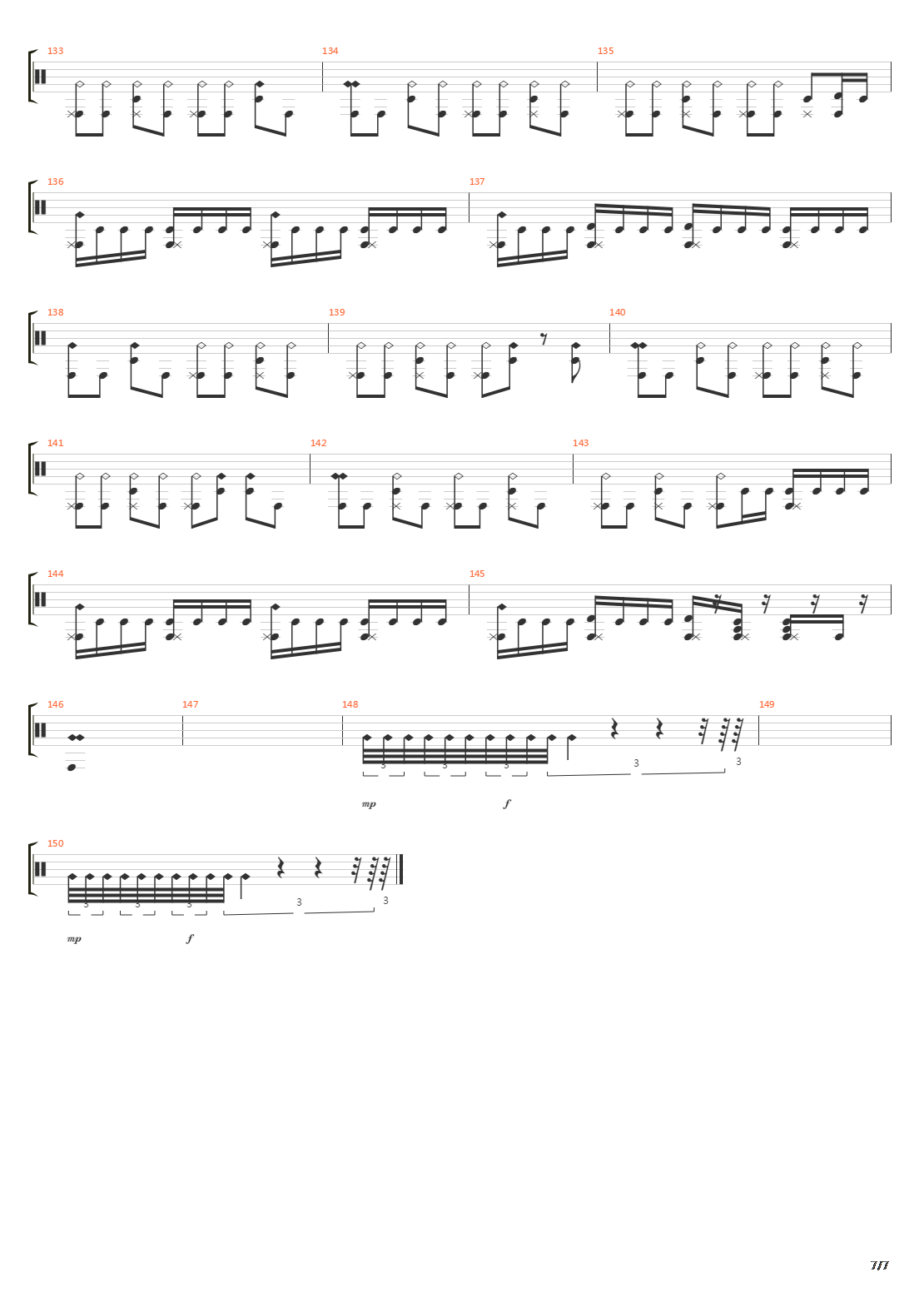 Four Year Sing And Shout吉他谱