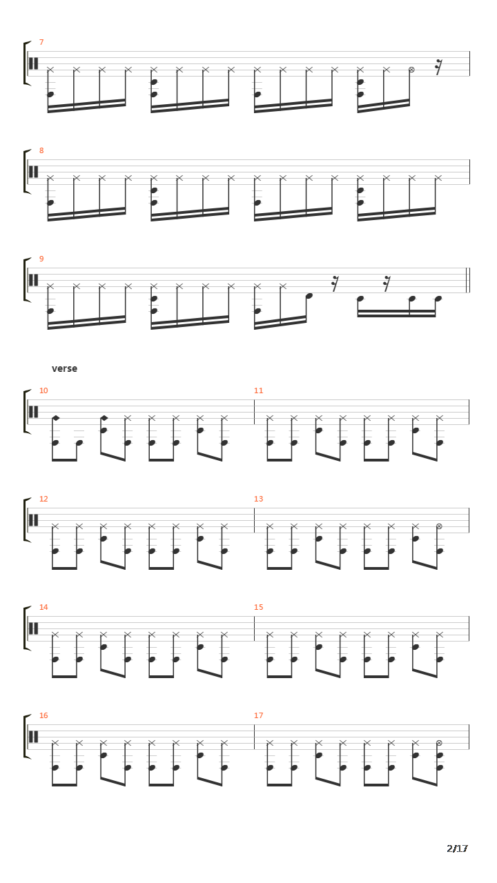 Four Year Sing And Shout吉他谱