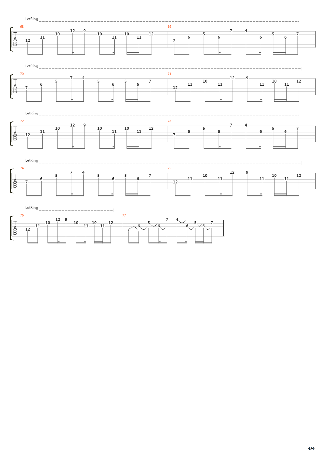 In Bloom吉他谱