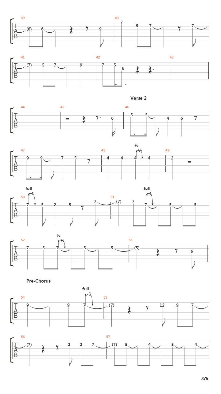 Blind Man吉他谱