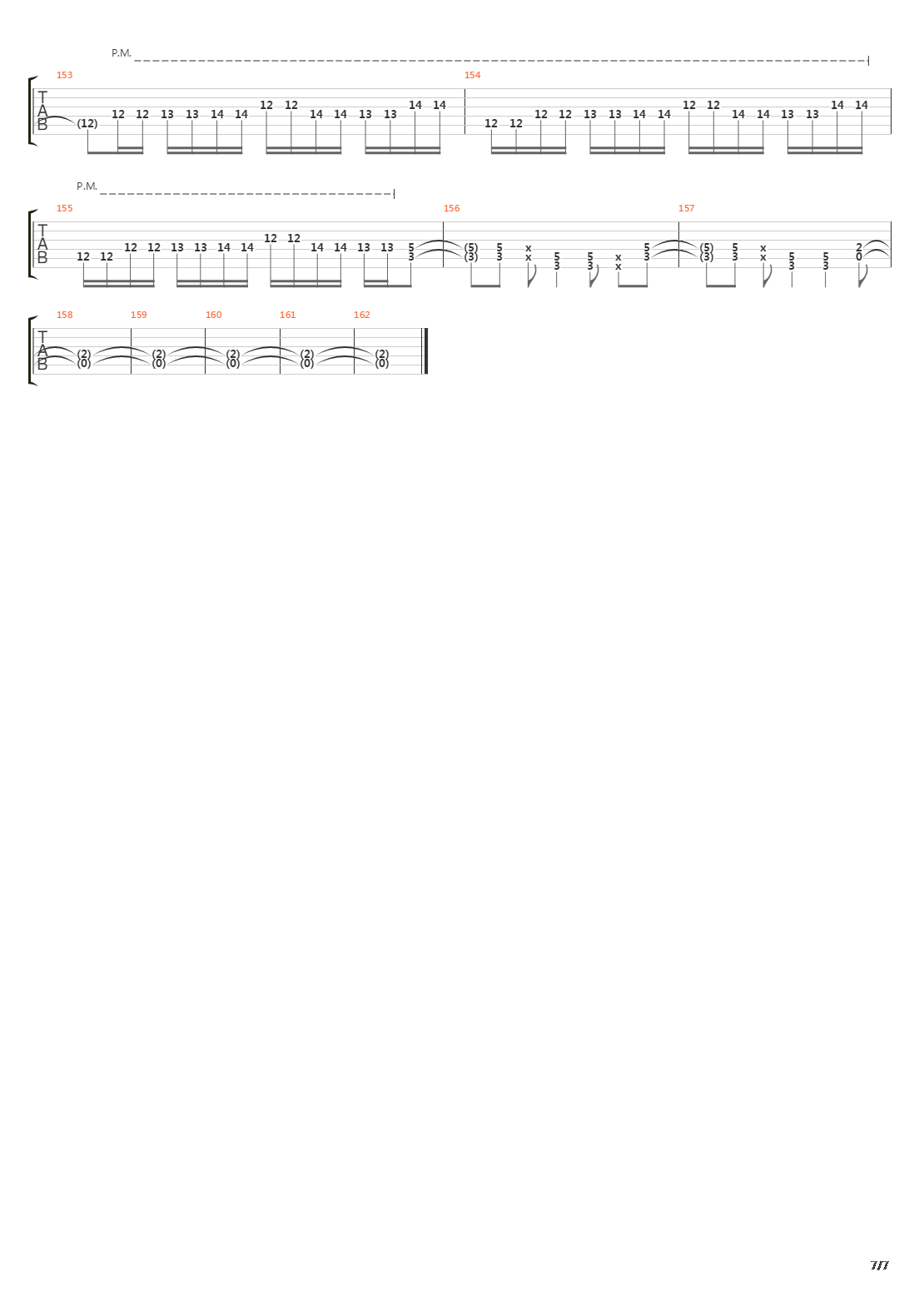 Shockwave吉他谱