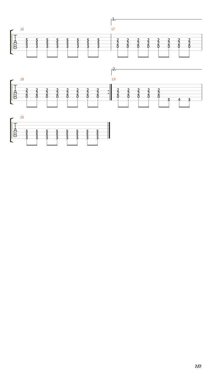 Beggarman吉他谱