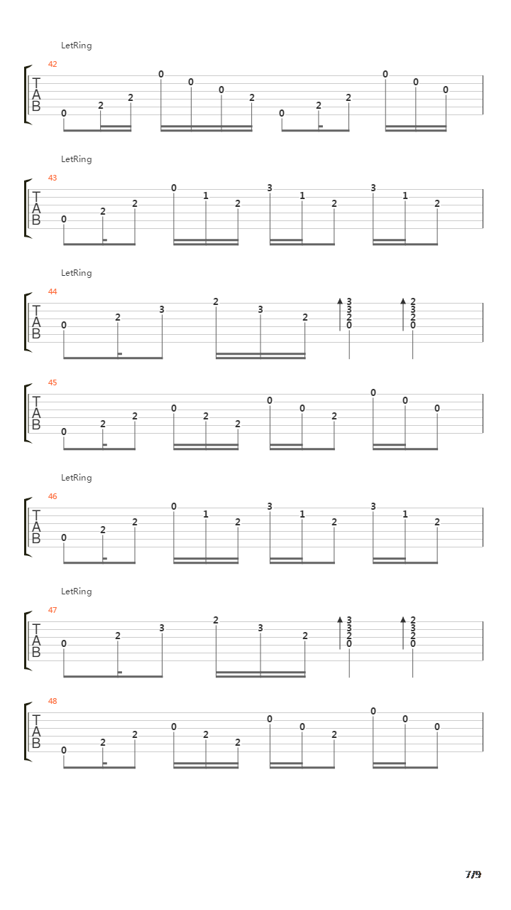 Highway Song吉他谱