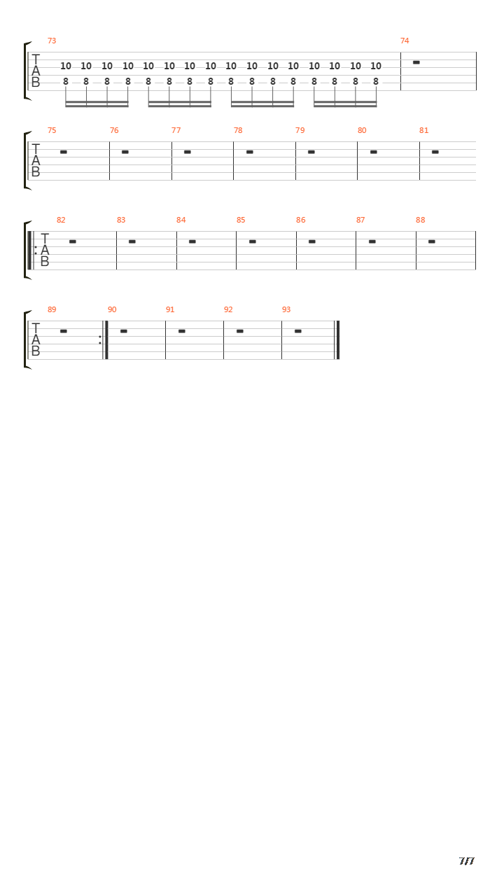 From The Blind Spott吉他谱