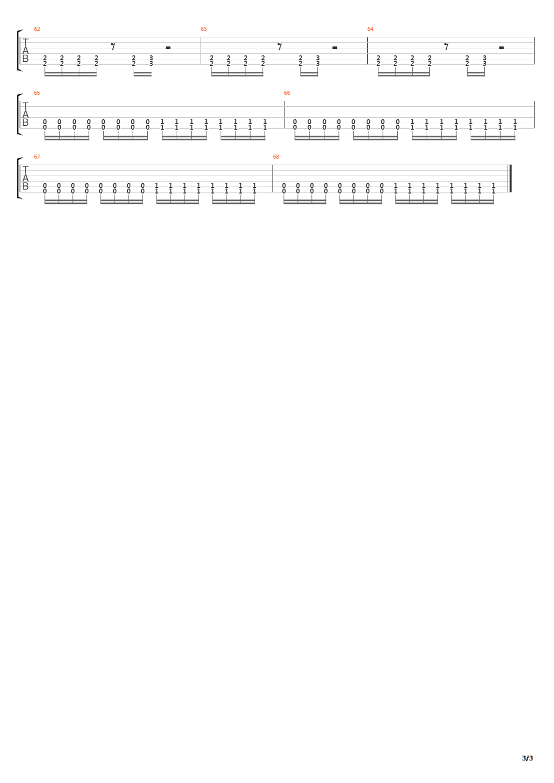 Evolution吉他谱