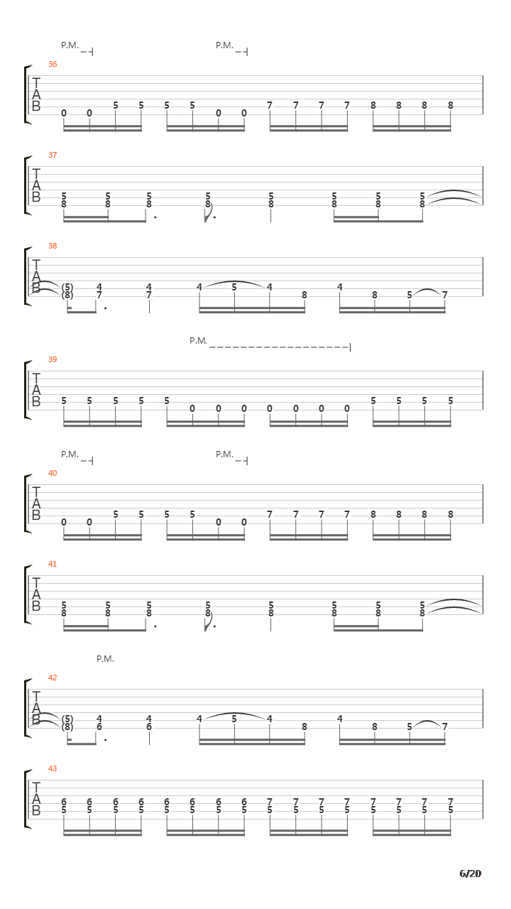 Colony吉他谱