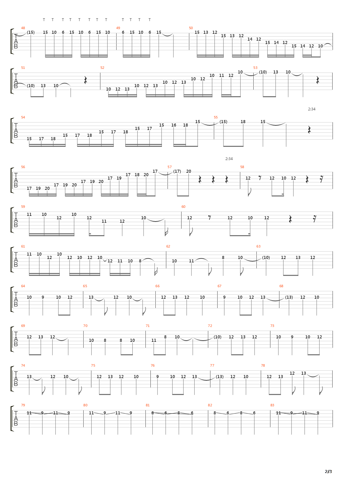 Terran吉他谱