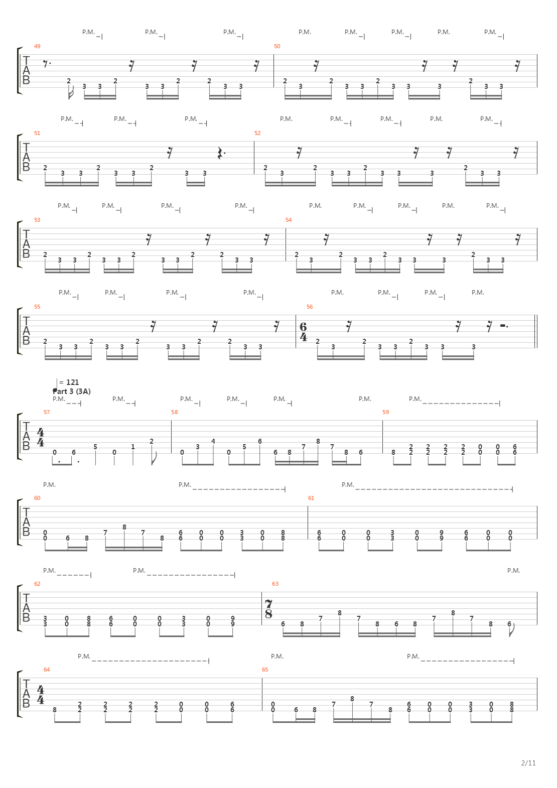 Activation Synthesis Theory吉他谱