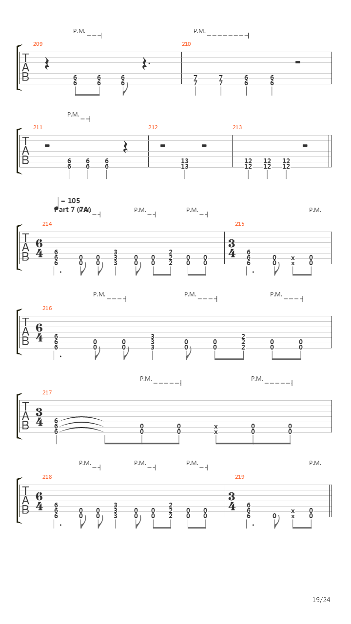 Activation Synthesis Theory吉他谱