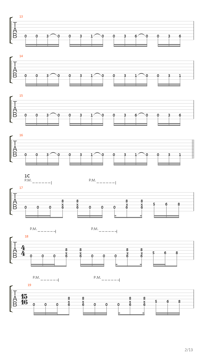 Eeg Tracings吉他谱