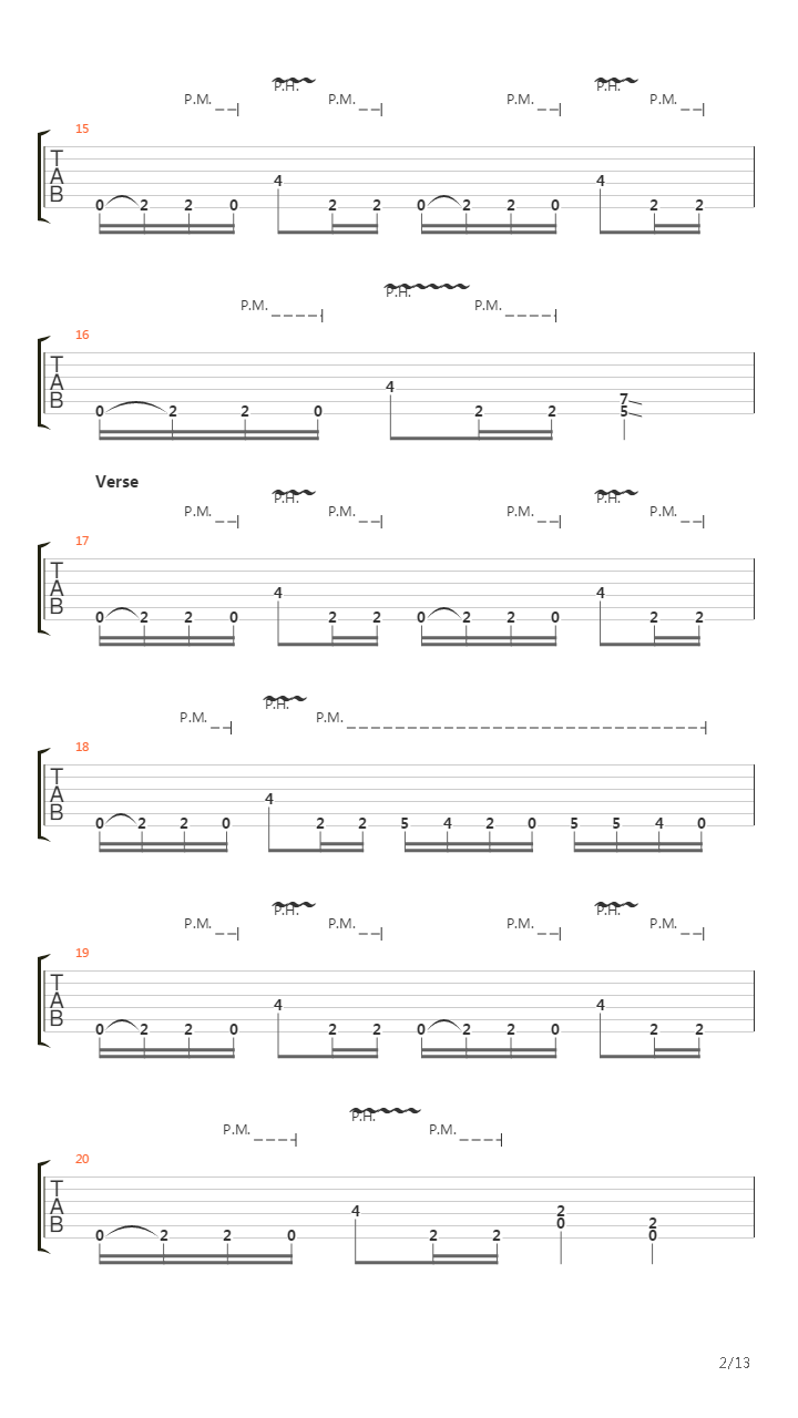 Ptolemy吉他谱